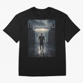 CR7 Entering a Stadium Legend Oversized T-Shirt Celebrate Fan Culture around Match Day Hype around FIFA World Cup 2026 Group Stage, Cristiano Ronaldo, Argentina, France and Brazil, Classic Soccer Heritage, Championship Pressure, Fan Loyalty and