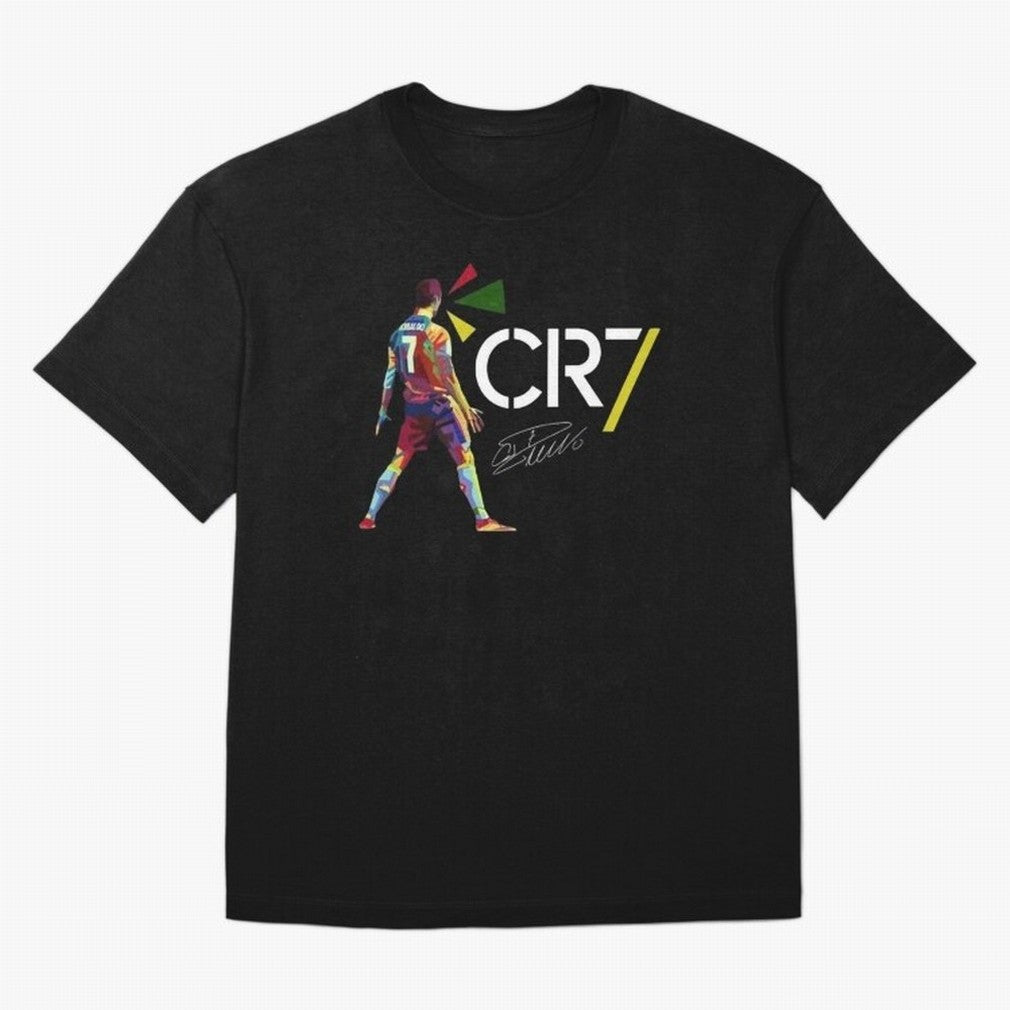 Cr7 Cristiano Ronaldo Signature Oversized T-Shirt Join Global Football Passion for FIFA World Cup 2026 USA Canada Mexico, Featuring Messi, Germany, Game Day Rituals, Football Legends, Country Pride and the Road to the Final; Built for Supporters