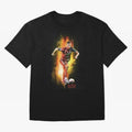 Ronaldo Wallpaper Oversized T-Shirt Mark FIFA World Cup 2026 Group Stage Spirit, Connected to Brazil, Portugal and Argentina, Mbappe and Neymar, Classic Soccer Heritage, Championship Pressure, Fan Loyalty and International Pride; Made for Die Hard