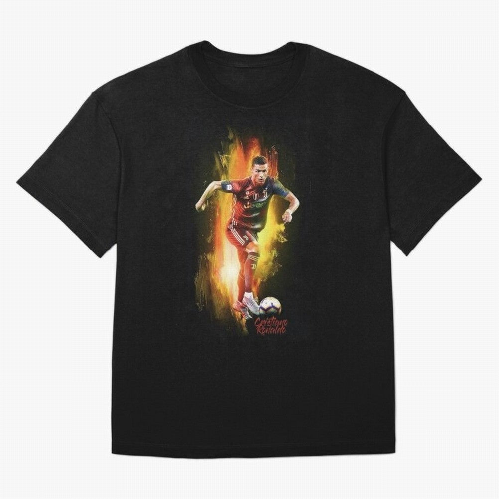 Ronaldo Wallpaper Oversized T-Shirt Mark FIFA World Cup 2026 Group Stage Spirit, Connected to Brazil, Portugal and Argentina, Mbappe and Neymar, Classic Soccer Heritage, Championship Pressure, Fan Loyalty and International Pride; Made for Die Hard