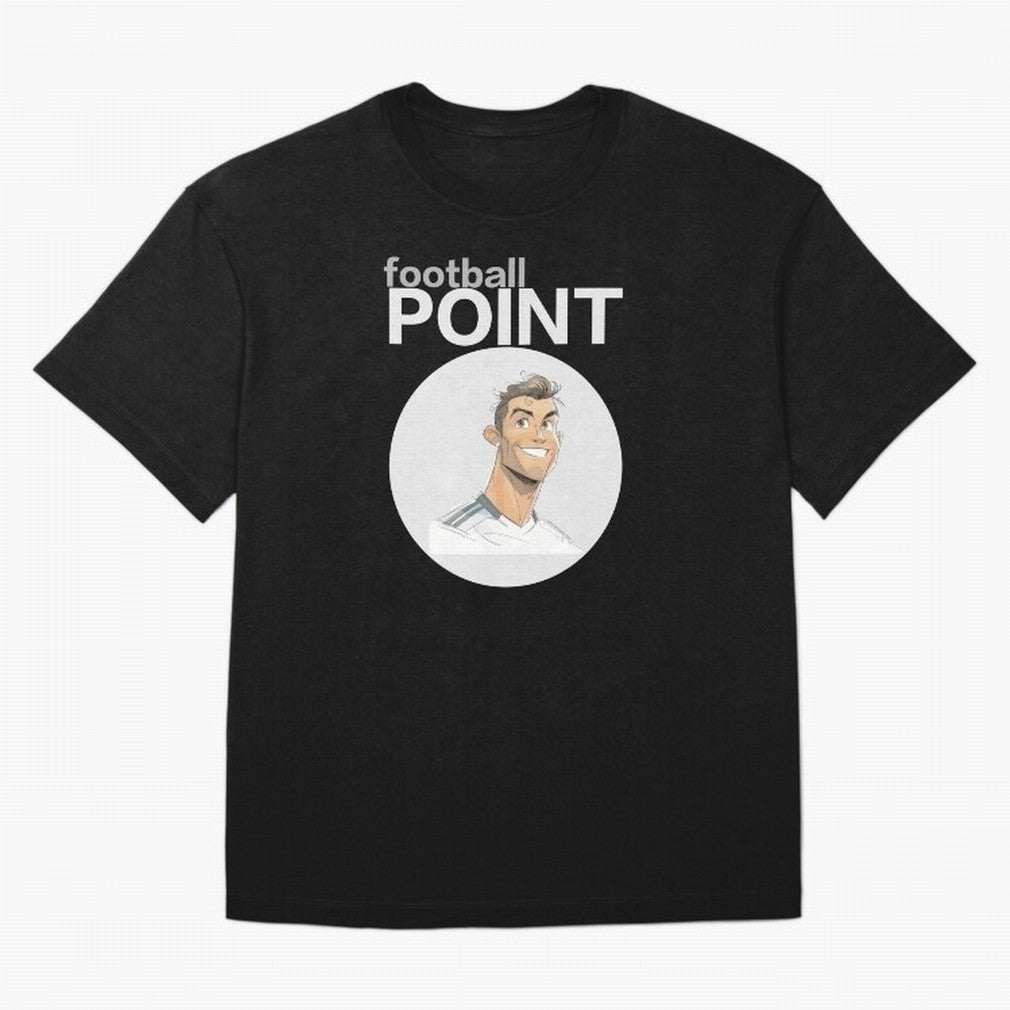 Cristiano Ronaldo POINT Oversized T-Shirt Spotlight FIFA World Cup 2026 for Fans of Messi, CR7 and Mbappe and Portugal, Bringing Global Supporter Spirit, Legendary Goals, National Colors and Tournament Celebration; Perfect for People Who Love
