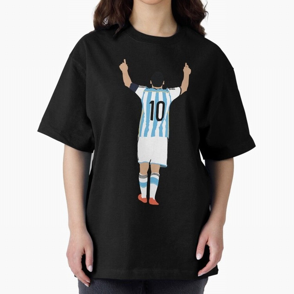 Lionel Messi, #m30 Oversized T-Shirt Celebrate the Stars of the FIFA World Cup 2026 USA Canada Mexico Journey through Cristiano Ronaldo Highlights, Argentina and Brazil Pride, Tournament Hype, Historic Matchups, Family Viewing Parties and Global