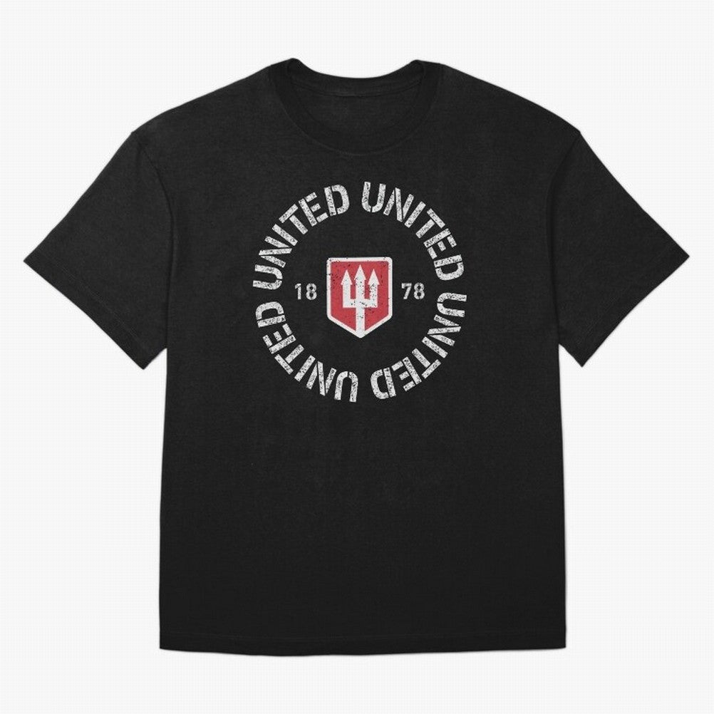Manchester United Retro Vintage Oversized T-Shirt Enjoy Match Day Hype around FIFA World Cup 2026, Mbappe, France and Portugal, Football Festival Excitement, Trophy Ambitions, Country Rivalries and Star Player Buzz; Ideal for Football Dads,