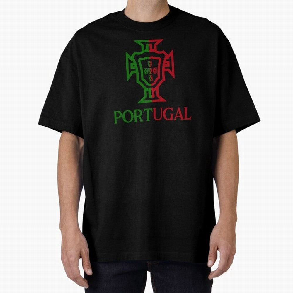 Portugal Tuga Oversized T-Shirt Create FIFA World Cup 2026 USA Canada Mexico for Fans of Cristiano Ronaldo, Haaland and CR7 and Argentina, Bringing Match Day Excitement, Supporter Culture, Golden Goals and Global Football Passion; Perfect for