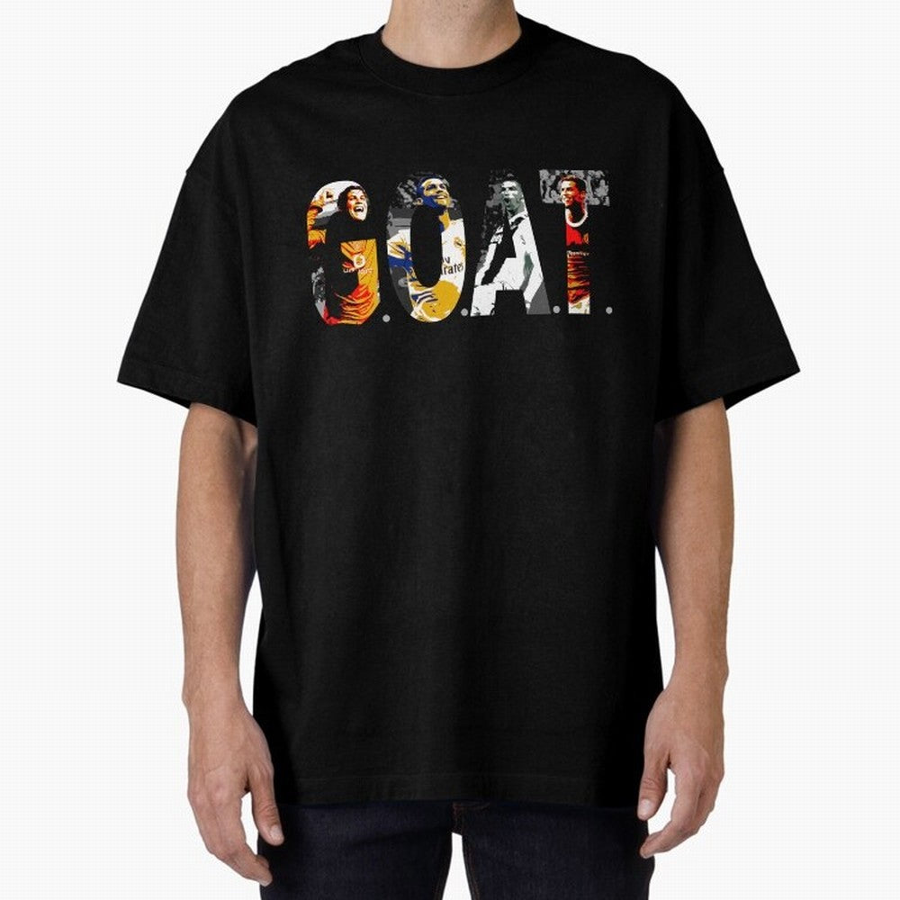 Cristiano Ronaldo, Greatest Football Player of All Time Oversized T-Shirt Show Your Love for FIFA World Cup 2026 USA Canada Mexico for Fans of Cristiano Ronaldo, Haaland and CR7 and Portugal, Bringing Worldwide Fan Energy, Dramatic Goals, Stadium