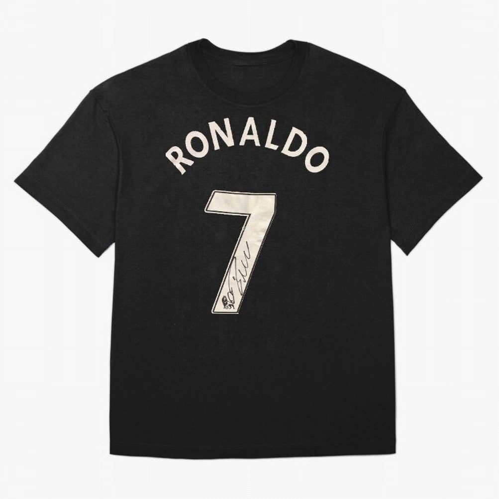 CR7 Uniform with signature Oversized T-Shirt Join Supporters Worldwide for Match Day Hype around FIFA World Cup 2026 USA Canada Mexico, Haaland and Mbappe, France, Sports Nostalgia, International Competition, Famous Players and Unforgettable