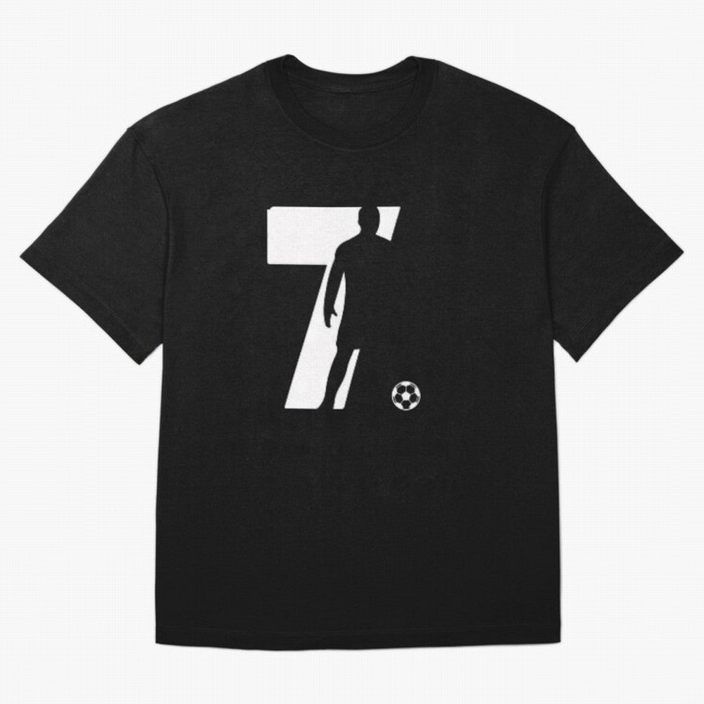 CR 7 Oversized T-Shirt Celebrate Fan Culture around Global Football Passion for FIFA World Cup 2026 USA Canada Mexico, Built around CR7 and Messi, France and Portugal, Fan Favorite Moments, National Team Passion, Big Match Drama and Soccer History;