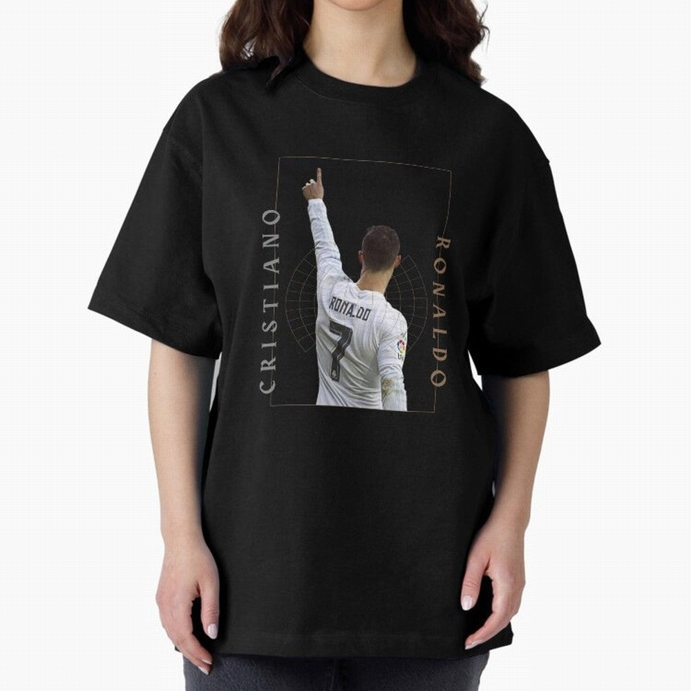 Cristiano Ronaldo CR7 Best Seller Oversized T-Shirt Celebrate National Team Dreams in FIFA World Cup 2026 Made for Messi and Cristiano Ronaldo, Brazil, Portugal and Argentina Energy, Fan Favorite Moments, National Team Passion, Big Match Drama and