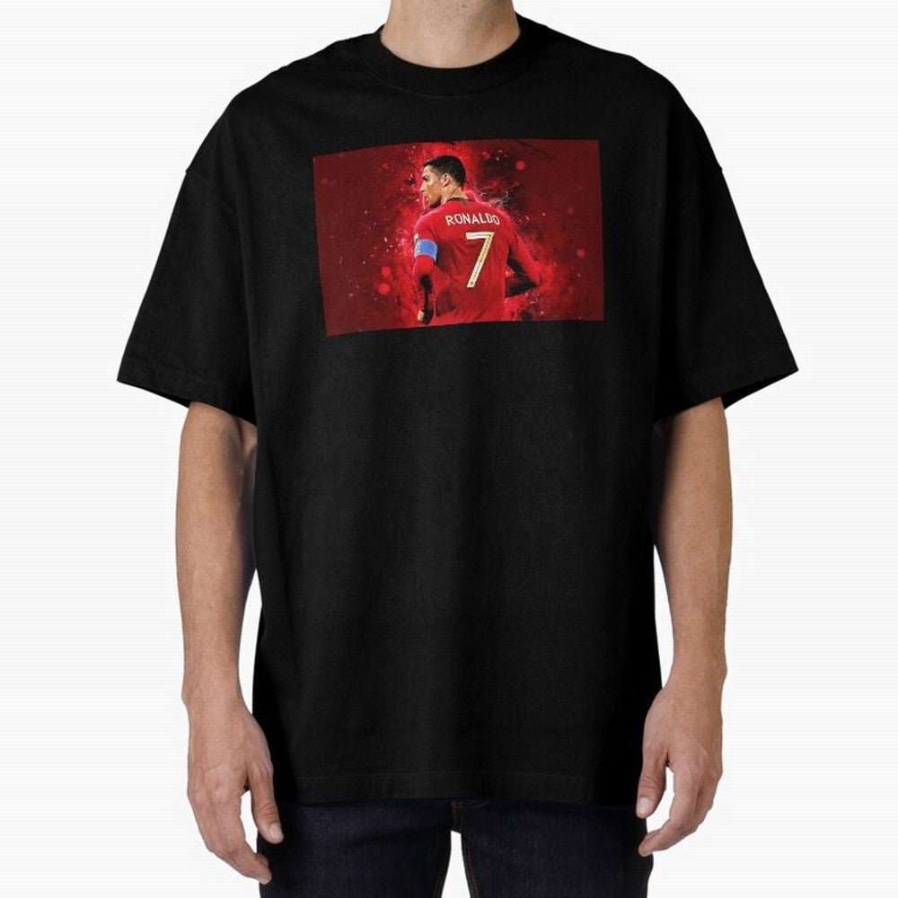 Cristiano Ronaldo Oversized T-Shirt Bring Retro Soccer Energy to the FIFA World Cup 2026 USA Canada Mexico Journey through Mbappe and Neymar Highlights, England Pride, Tournament Hype, Historic Matchups, Family Viewing Parties and Global Sports