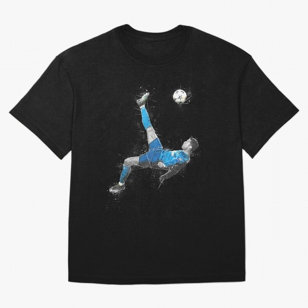 Cristiano Ronaldo Cristiano Ronaldo Oversized T-Shirt Represent Fans Who Live for Global Football Passion for FIFA World Cup 2026 Group Stage, Filled with Cristiano Ronaldo, Haaland and CR7, Germany, Match Day Excitement, Supporter Culture, Golden