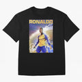 Ronaldo Al-Nassr Football Club - Oversized T-Shirt Step into Global Football Passion for FIFA World Cup 2026 Group Stage, Built around Mbappe and Neymar, Argentina and Brazil, Goal Celebration Energy, Supporter Heritage, Football Icons and