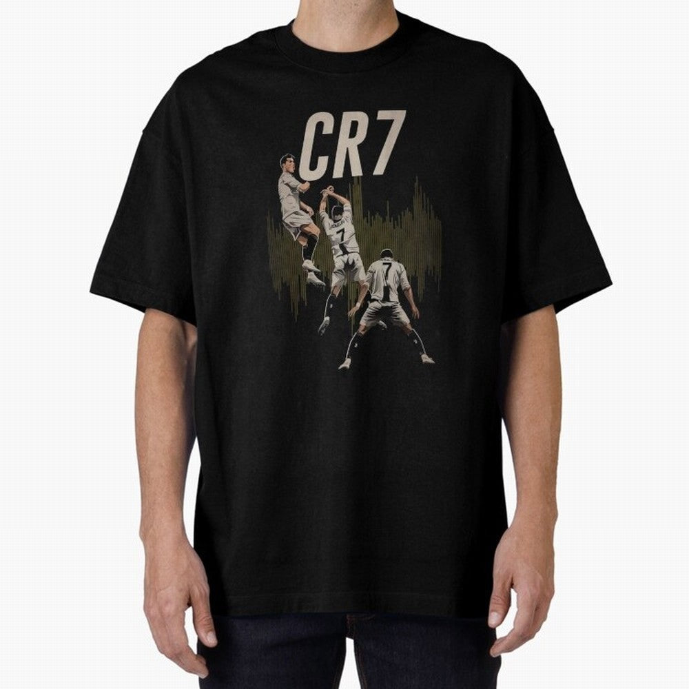 Cristiano Ronaldo Oversized T-Shirt Represent Fans Who Live for Match Day Hype around FIFA World Cup 2026 Group Stage, Messi and Cristiano Ronaldo, Argentina, France and Brazil, Football Passion, Legendary Performances, Festival Vibes and Supporter
