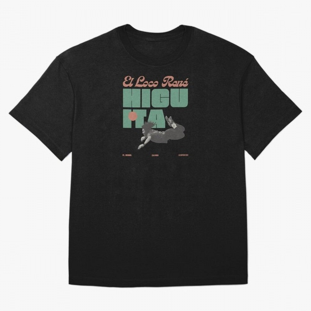 Rene Higuita Minimalist Oversized T-Shirt Treasure FIFA World Cup 2026 Group Stage Capturing Mbappe and Neymar, Argentina and Brazil Energy, Fan Favorite Moments, National Team Passion, Big Match Drama and Soccer History; Ideal for Fans Who Follow