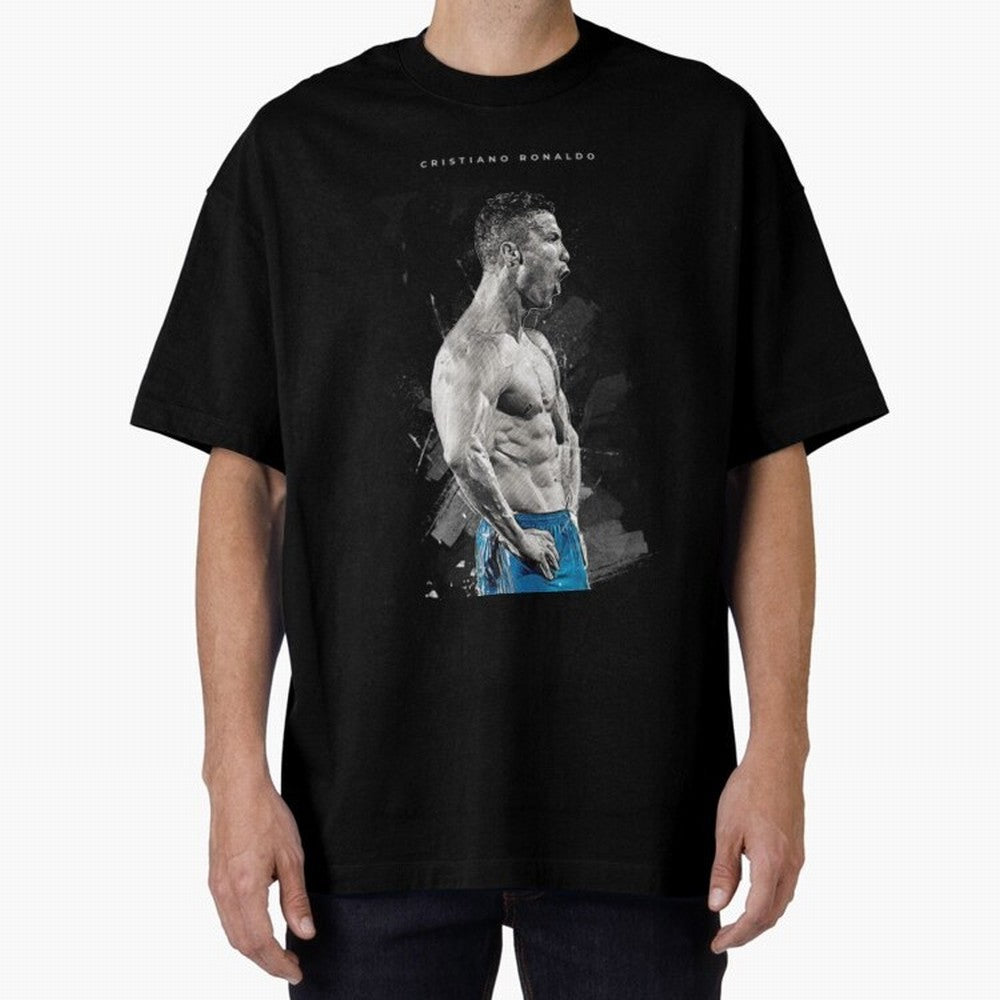 Cristiano Ronaldo Cristiano Ronaldo Oversized T-Shirt Honor the Football Icons of the FIFA World Cup 2026 USA Canada Mexico Journey through Neymar Highlights, Germany Pride, Sports Nostalgia, International Competition, Famous Players and