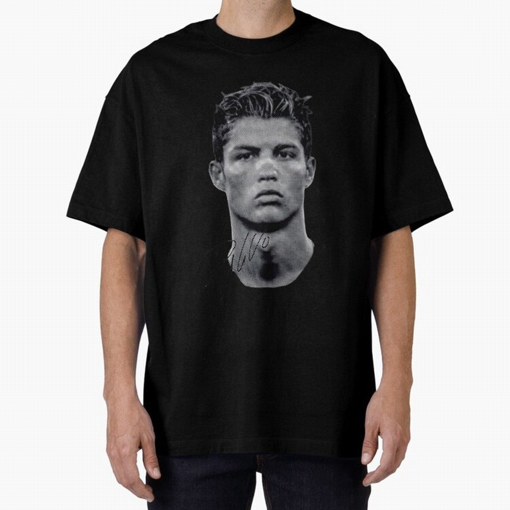 Cristiano Ronaldo Vintage Tshirt Oversized T-Shirt Represent Football Lovers during FIFA World Cup 2026 Group Stage Capturing Messi and Cristiano Ronaldo, Portugal, Spain and Germany Energy, Game Day Rituals, Football Legends, Country Pride and the