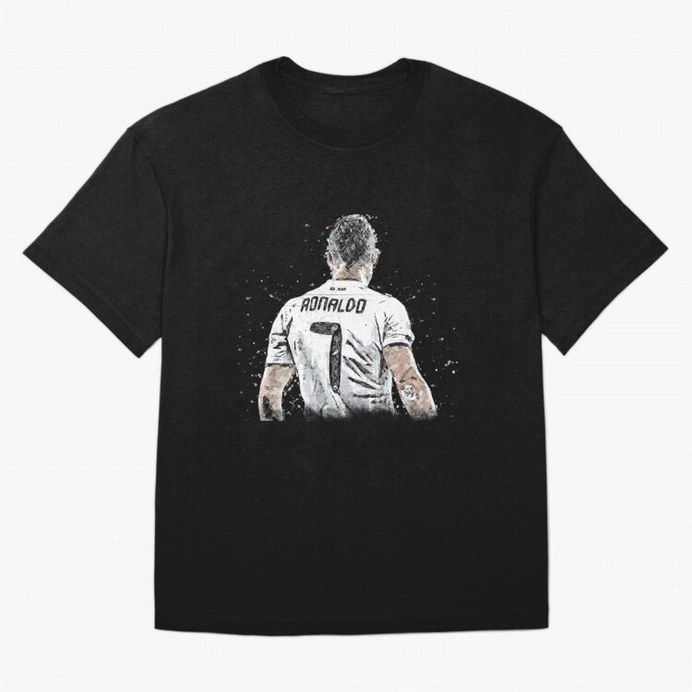 Cristiano ronaldo back Oversized T-Shirt Cheer through Every Moment of Global Football Passion for FIFA World Cup 2026, Celebrating Neymar, Haaland and Cristiano Ronaldo, England and Germany, Global Supporter Spirit, Legendary Goals, National