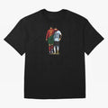 Messi Ronaldo Chit Chat Illustration Oversized T-Shirt Bring Trophy Dreams to the FIFA World Cup 2026 USA Canada Mexico Journey through Haaland Highlights, Portugal Pride, Stadium Memories, Football Loyalty, International Chants and Championship