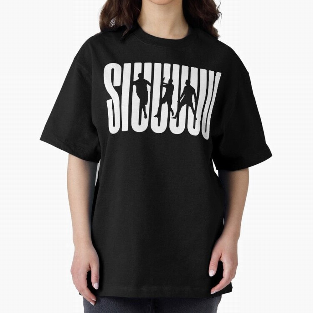 Siuuu Cristiano ronaldo CR7 funny Oversized T-Shirt Bring Match Day Fire to the FIFA World Cup 2026 USA Canada Mexico Journey through Haaland and Mbappe Highlights, Germany Pride, Football History, Final Match Energy, Crowd Noise and Once in a