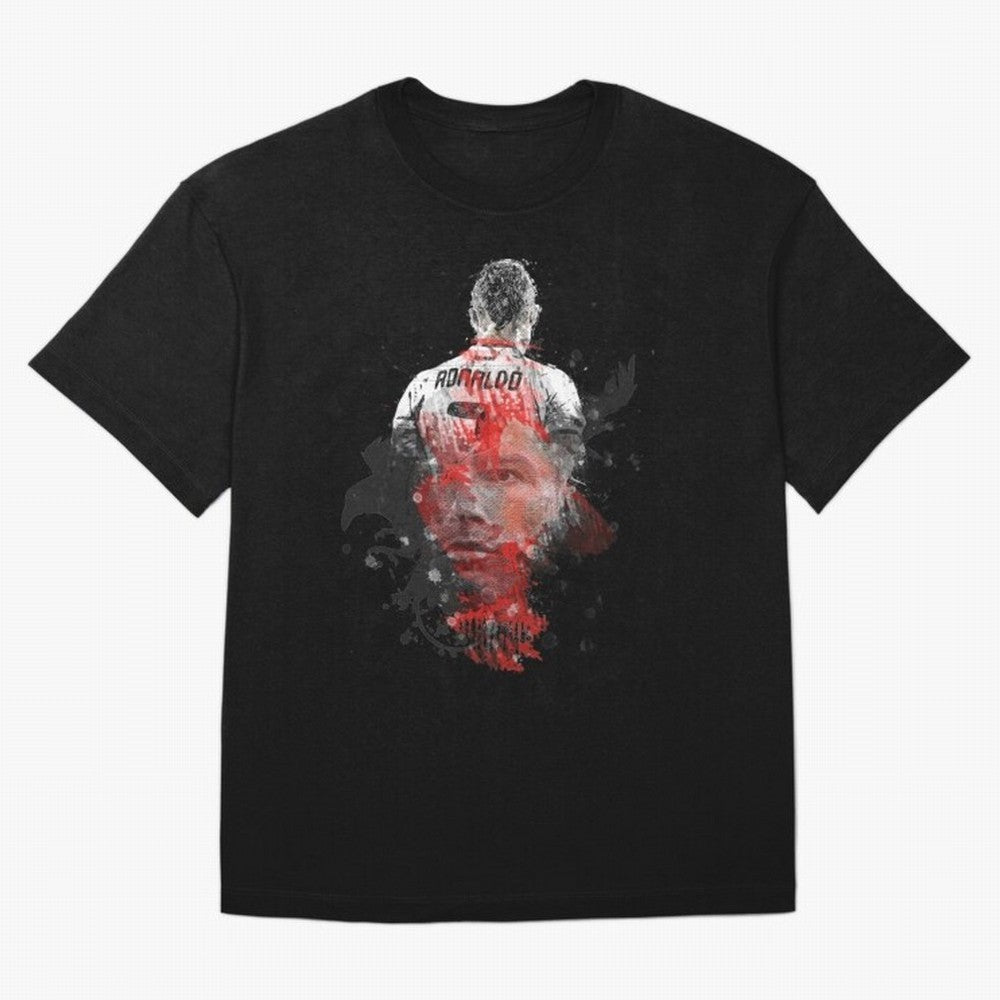 Cristiano Ronaldo Cristiano Ronaldo Oversized T-Shirt Upgrade FIFA World Cup 2026 USA Canada Mexico Spirit, Capturing Argentina, France and Brazil, Messi, Neymar and Mbappe, Worldwide Fan Energy, Dramatic Goals, Stadium Lights and Championship
