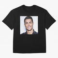 Cristiano Ronaldo Poster Oversized T-Shirt Honor the Beautiful Game during FIFA World Cup 2026 Group Stage Capturing Cristiano Ronaldo, Argentina and Brazil Energy, Soccer Culture, Superstar Moments, National Team Dreams and Competitive Fire; Great