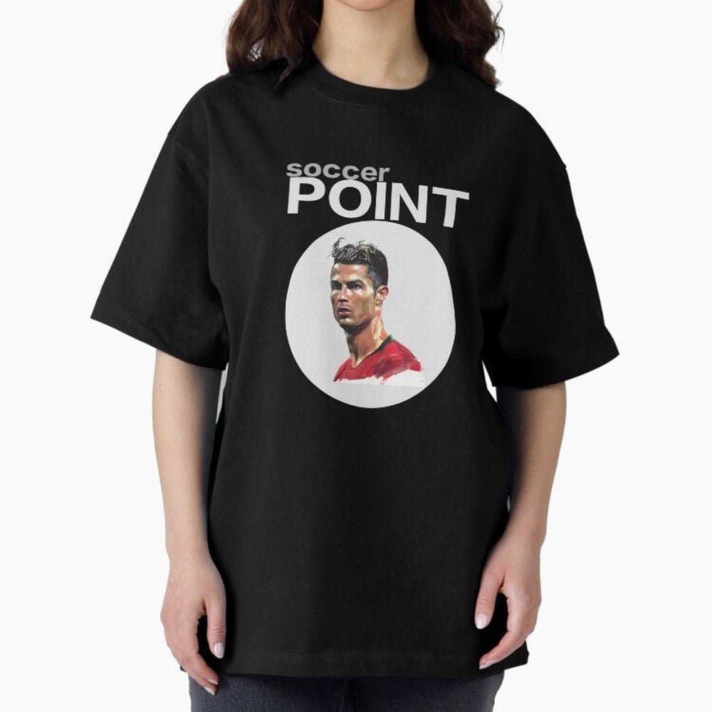 soccer POINT Oversized T-Shirt Build the FIFA World Cup 2026 USA Canada Mexico Journey through Messi, Neymar and Mbappe Highlights, England and Germany Pride, Game Day Rituals, Football Legends, Country Pride and the Road to the Final; Ideal for