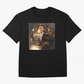 Cristiano Ronaldo Art Throw Pillow Oversized T-Shirt Celebrate FIFA World Cup 2026 USA Canada Mexico for Fans of Mbappe and Neymar and France and Portugal, Bringing Football Passion, Legendary Performances, Festival Vibes and Supporter Community;