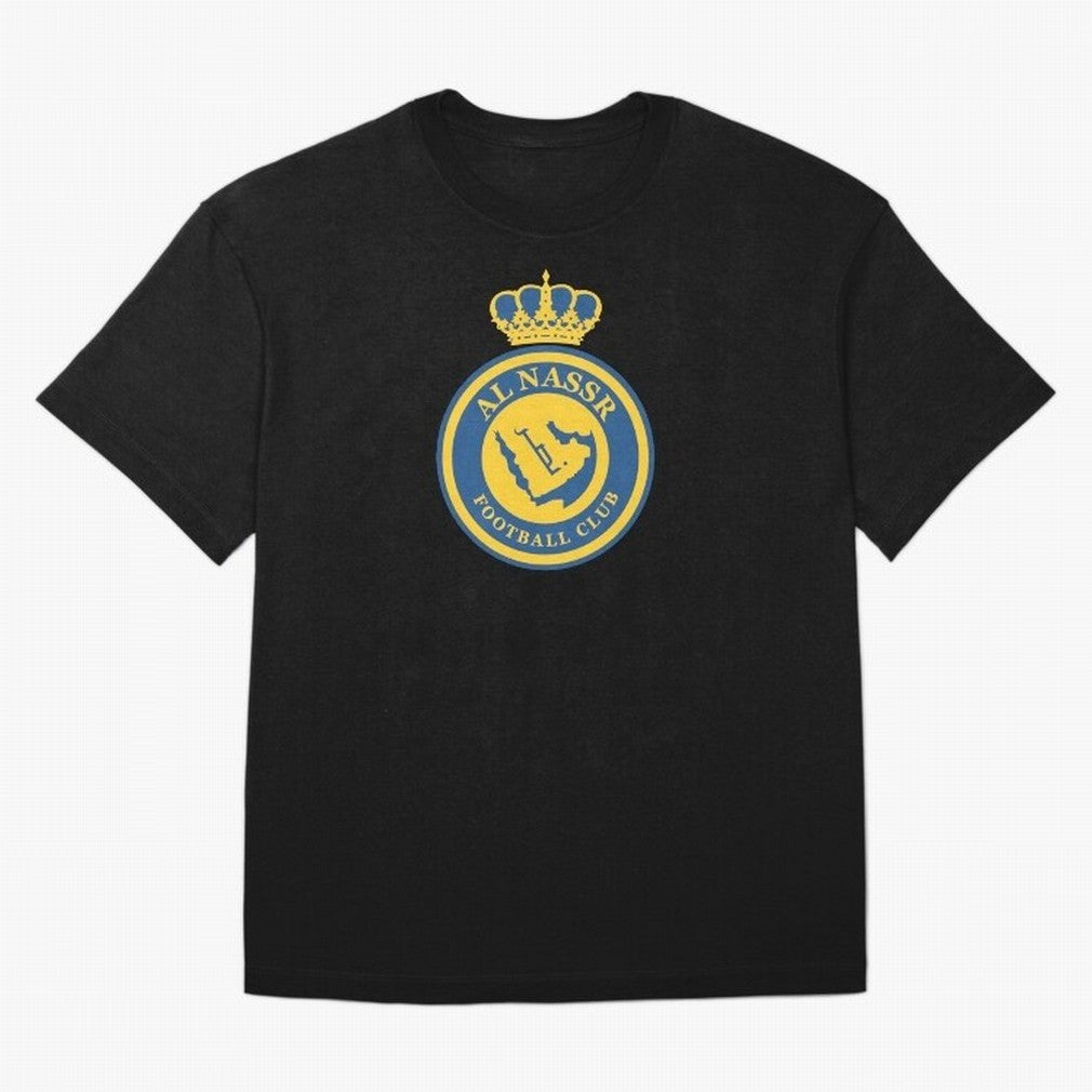 Al-Nassr Football Club - Oversized T-Shirt Honor Champions and Dreams in the FIFA World Cup 2026 USA Canada Mexico Journey through Mbappe Highlights, England Pride, Game Day Rituals, Football Legends, Country Pride and the Road to the Final;