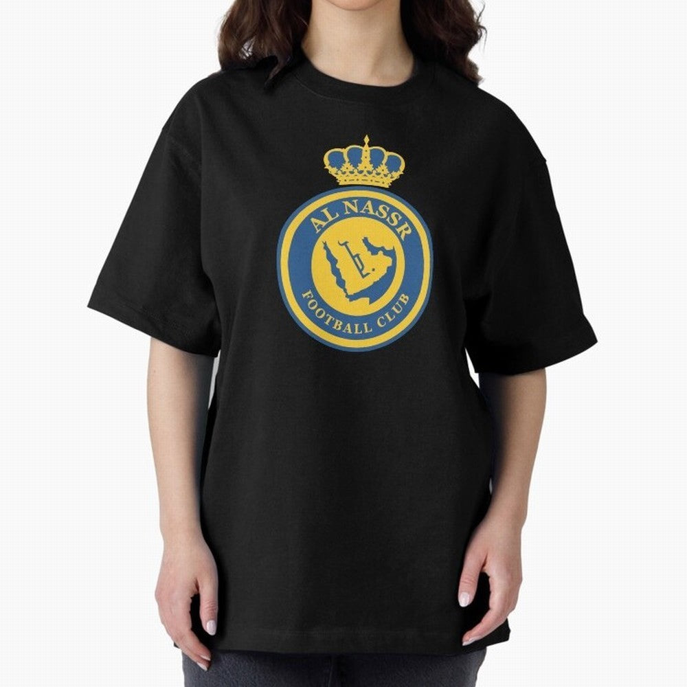 Al-Nassr Football Club - Oversized T-Shirt Experience the FIFA World Cup 2026 USA Canada Mexico Journey through Cristiano Ronaldo, Haaland and CR7 Highlights, Brazil Pride, Football History, Final Match Energy, Crowd Noise and Once in a Lifetime