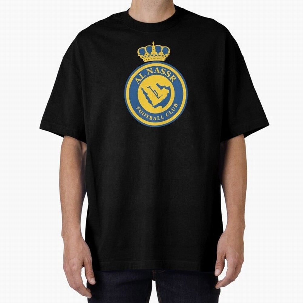 Al-Nassr Football Club - Oversized T-Shirt Experience the FIFA World Cup 2026 USA Canada Mexico Journey through Cristiano Ronaldo, Haaland and CR7 Highlights, Brazil Pride, Football History, Final Match Energy, Crowd Noise and Once in a Lifetime