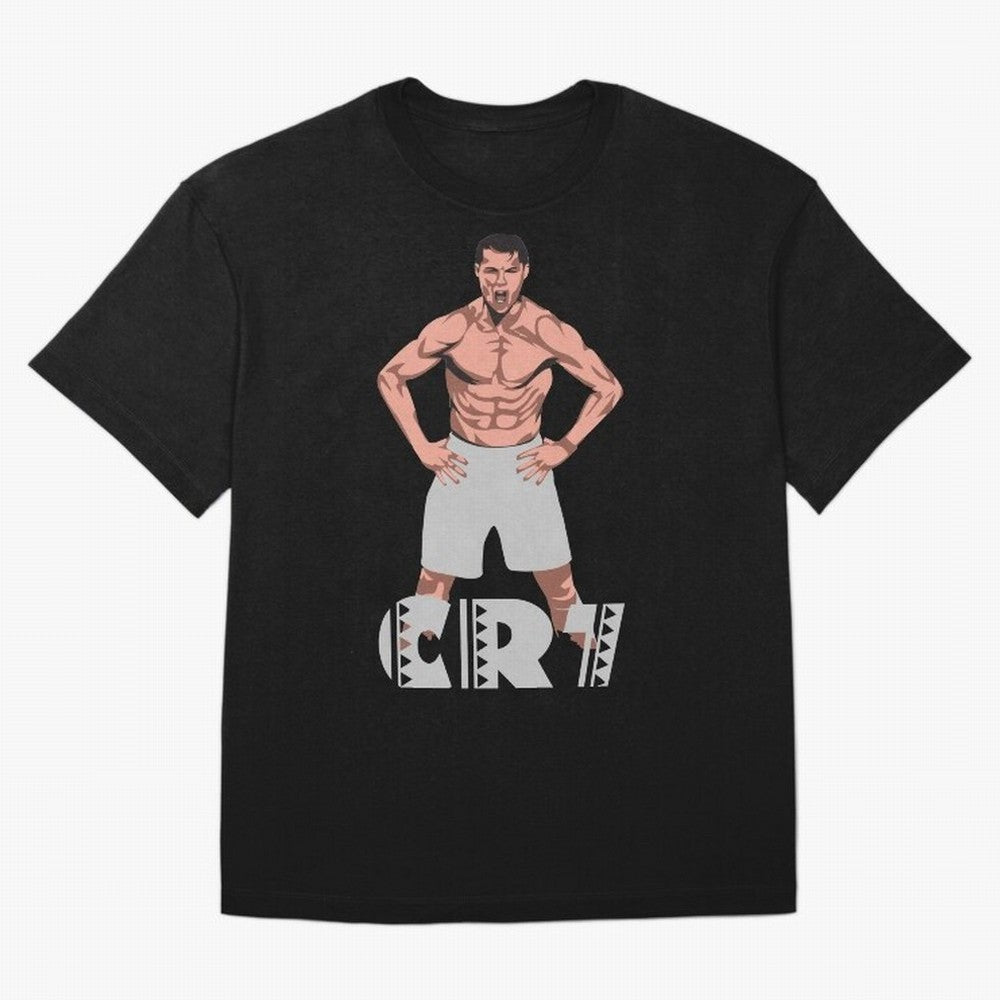 BEST - Cristiano Ronaldo Oversized T-Shirt Carry the Dream of FIFA World Cup 2026 Spirit, Capturing Spain, Messi, Sports Nostalgia, International Competition, Famous Players and Unforgettable Victories; Created for Match Day Parties, Soccer Gifts,