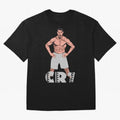 BEST - Cristiano Ronaldo Oversized T-Shirt Carry the Dream of FIFA World Cup 2026 Spirit, Capturing Spain, Messi, Sports Nostalgia, International Competition, Famous Players and Unforgettable Victories; Created for Match Day Parties, Soccer Gifts,