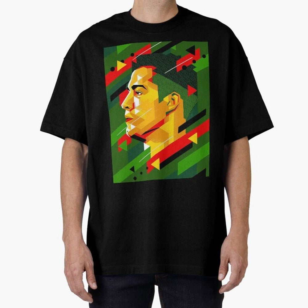 Cristiano Ronaldo Oversized T-Shirt Turn Football Passion into Global Football Passion for FIFA World Cup 2026 USA Canada Mexico, Connected to Messi, CR7 and Mbappe, Spain, Soccer Culture, Superstar Moments, National Team Dreams and Competitive