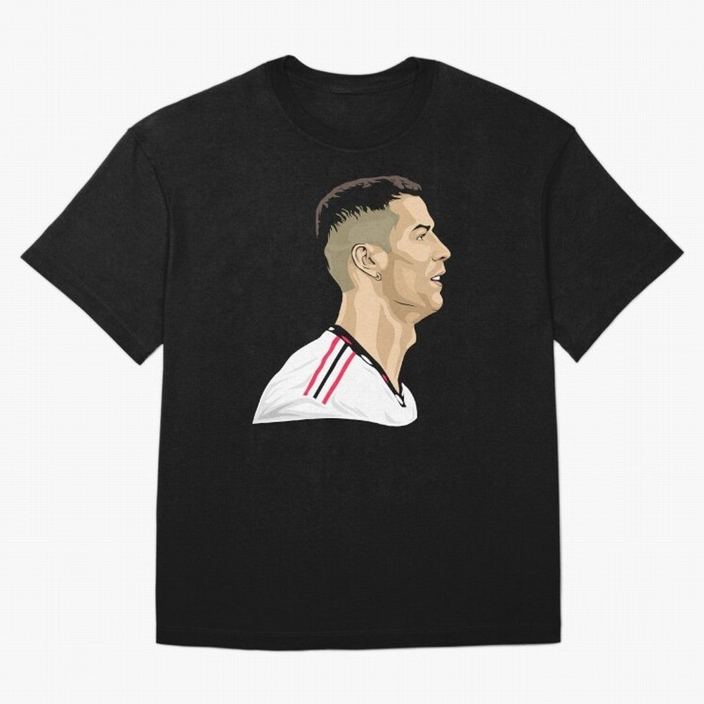 C Ronaldo - Iconic Oversized T-Shirt Follow FIFA World Cup 2026 Group Stage Spirit, Celebrating Germany, Neymar, Soccer Culture, Superstar Moments, National Team Dreams and Competitive Fire; Ideal for Football Dads, Football Moms, Friends,