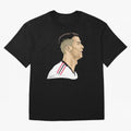 C Ronaldo - Iconic Oversized T-Shirt Follow FIFA World Cup 2026 Group Stage Spirit, Celebrating Germany, Neymar, Soccer Culture, Superstar Moments, National Team Dreams and Competitive Fire; Ideal for Football Dads, Football Moms, Friends,