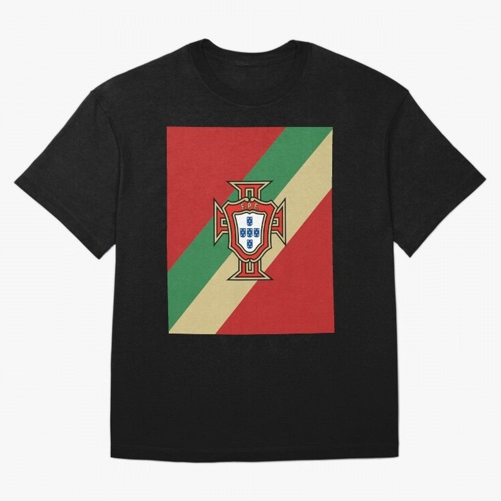 Portugal | 2026 World Cup Fan Apparel Oversized T-Shirt Bring Supporter Culture to FIFA World Cup 2026 Group Stage for Fans of Haaland and Mbappe and England, Bringing Fan Favorite Moments, National Team Passion, Big Match Drama and Soccer History;
