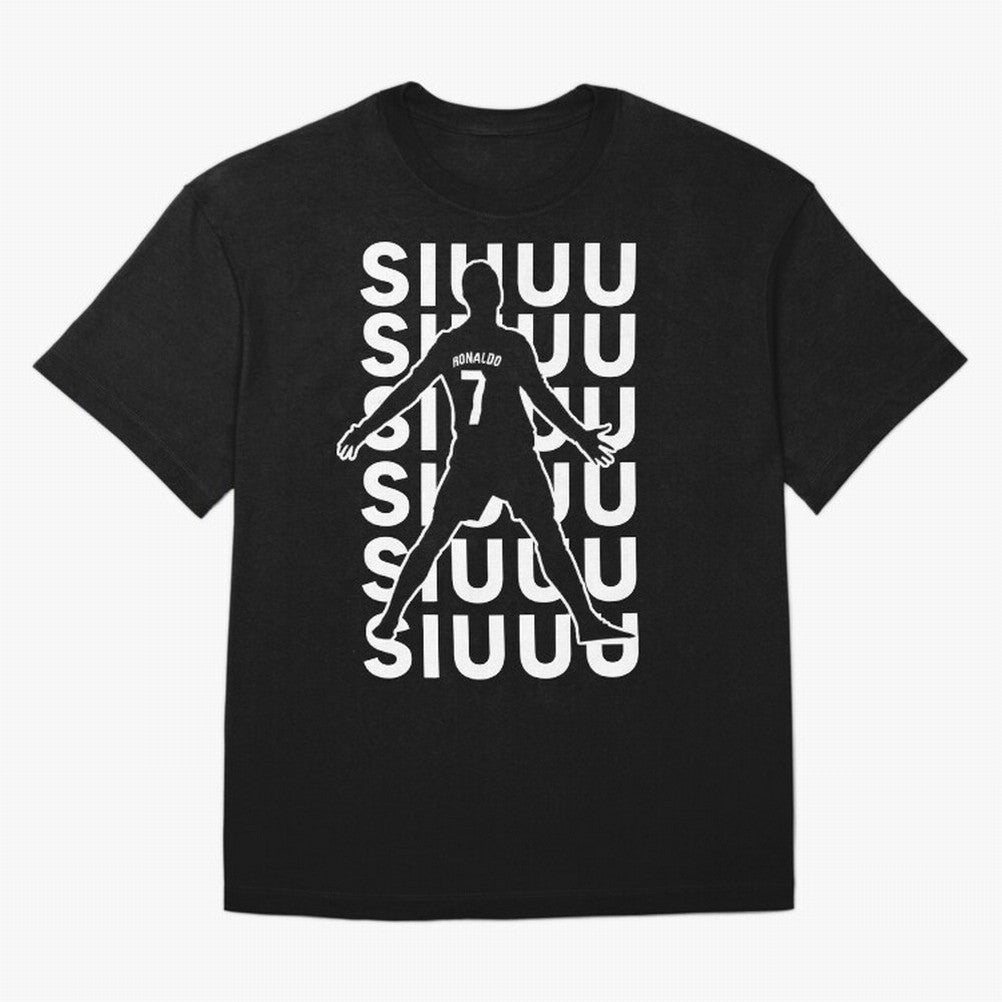 siuuu ronaldo Cristiano CR7 memes MUFC Oversized T-Shirt Show Your Stadium Side during FIFA World Cup 2026 Driven by Mbappe, France Energy, Tournament Hype, Historic Matchups, Family Viewing Parties and Global Sports Pride; Made for Collectors Who