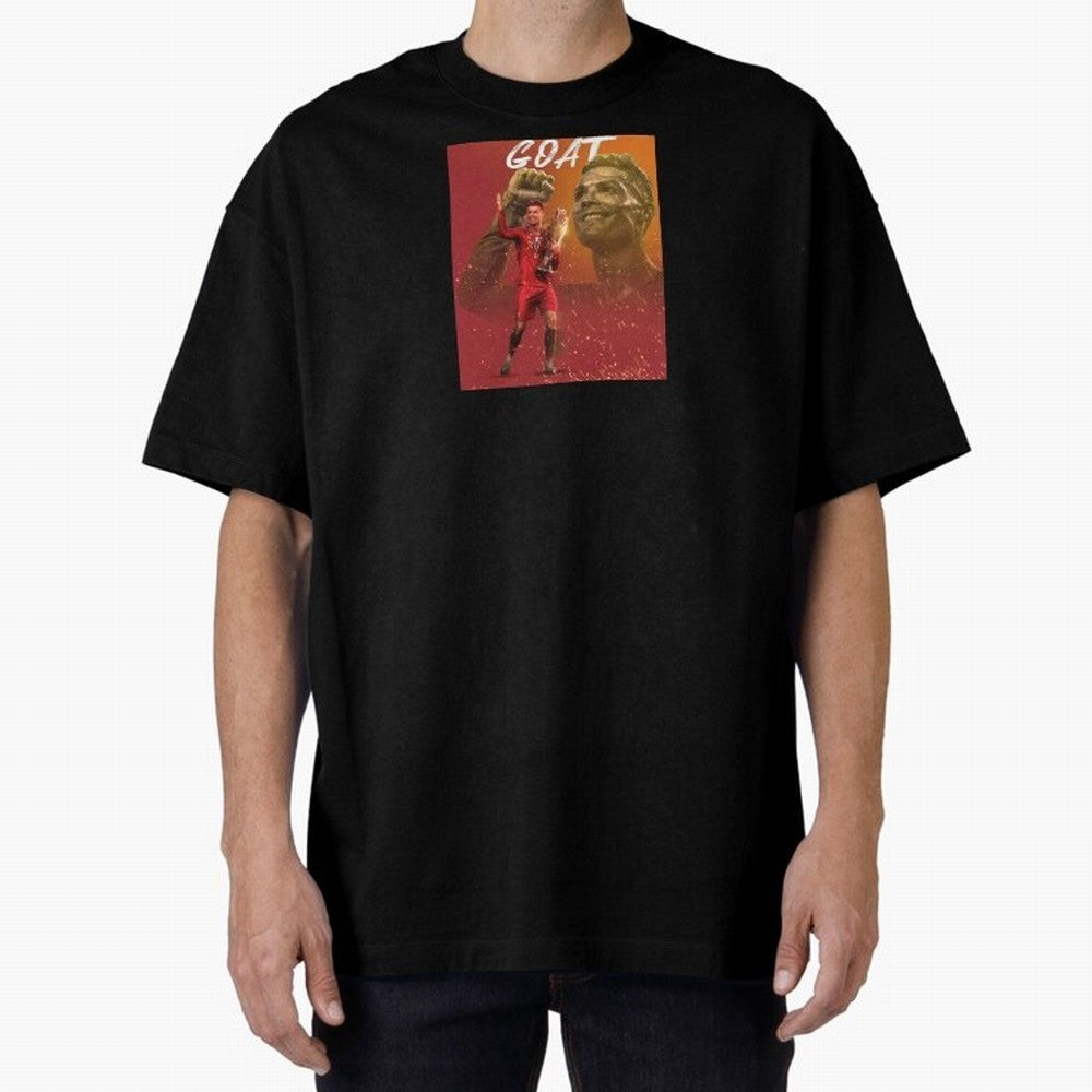 Wallpaper Cris Ronaldo Oversized T-Shirt Celebrate the Road through the FIFA World Cup 2026 Journey through Neymar Highlights, France and Portugal Pride, Fan Favorite Moments, National Team Passion, Big Match Drama and Soccer History; Ideal for