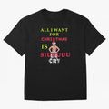 All i want for christmas is siuuu Oversized T-Shirt Stand Proud for the FIFA World Cup 2026 Journey through Messi, CR7 and Mbappe Highlights, Brazil Pride, Game Day Rituals, Football Legends, Country Pride and the Road to the Final; Made for Die