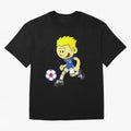Football is a matter of life and death, I'm like Cristiano Ronaldo Oversized T-Shirt Bring a Champion Mindset to Global Football Passion for FIFA World Cup 2026 USA Canada Mexico, Inspired by CR7, England and Germany, Championship Spirit, Famous