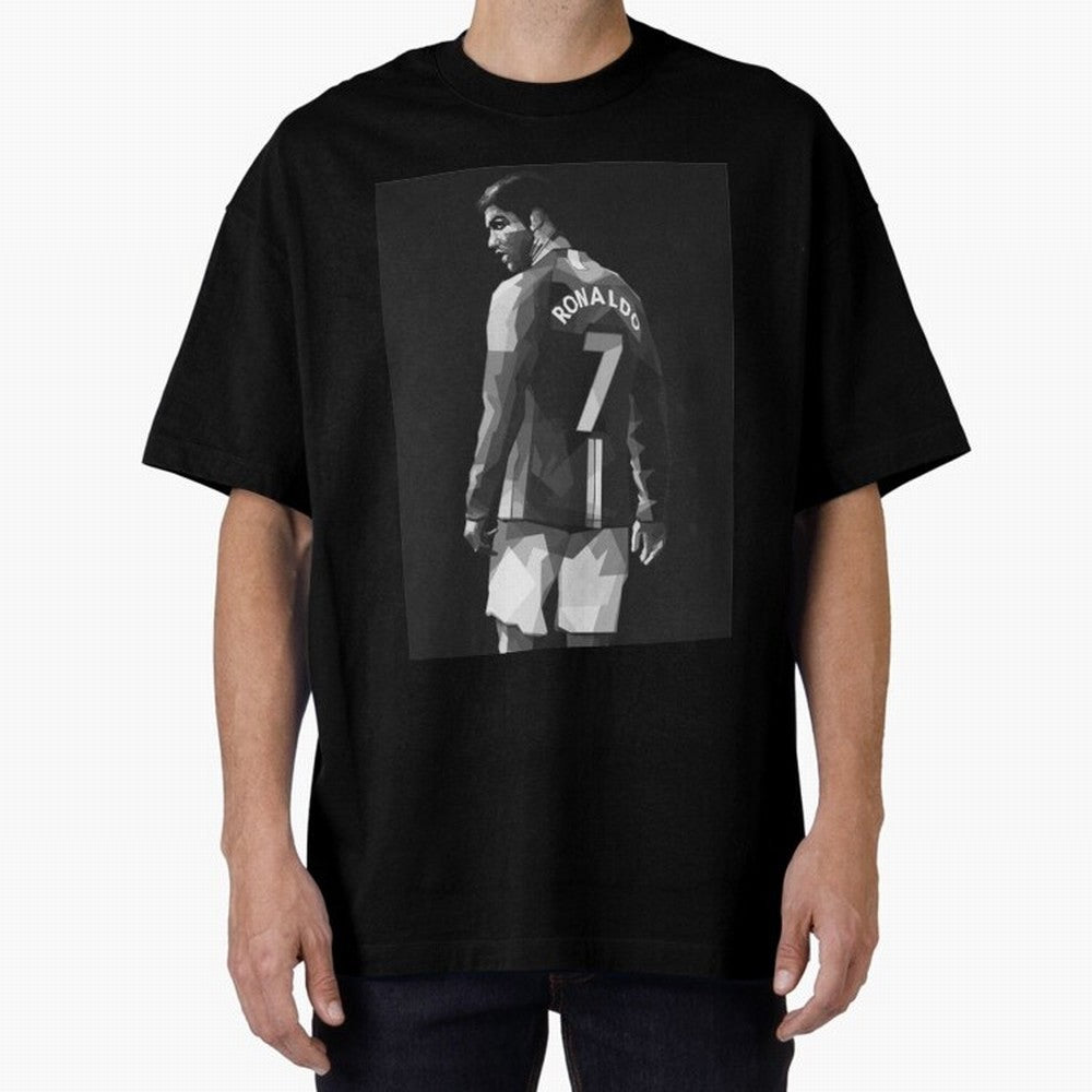 Cristiano Ronaldo Cristiano Ronaldo Oversized T-Shirt Bring a Vintage Feel to FIFA World Cup 2026 Group Stage Spirit, Made for France and Portugal, Cristiano Ronaldo, Stadium Memories, Football Loyalty, International Chants and Championship