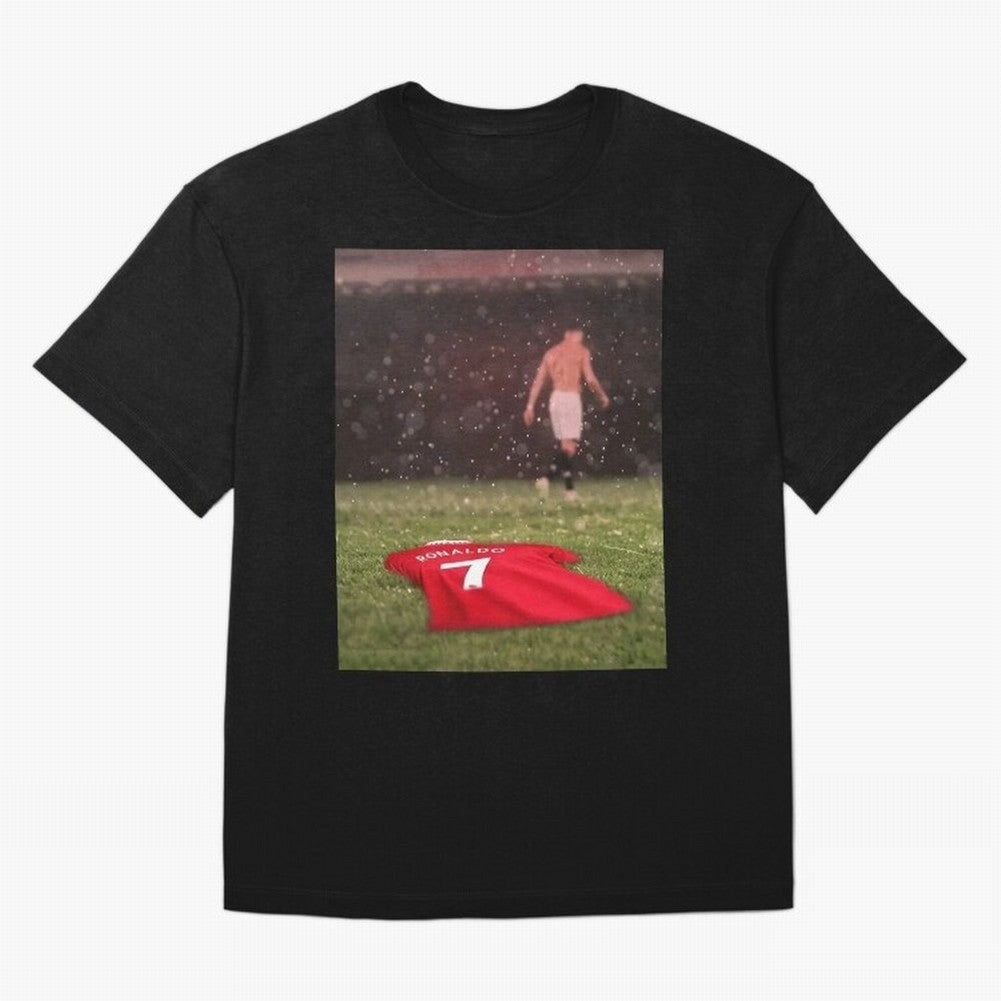 Cristiano Ronaldo Oversized T-Shirt Fuel the Hype around Global Football Passion for FIFA World Cup 2026 Group Stage, Centered on Cristiano Ronaldo, Spain, Classic Soccer Heritage, Championship Pressure, Fan Loyalty and International Pride; Perfect