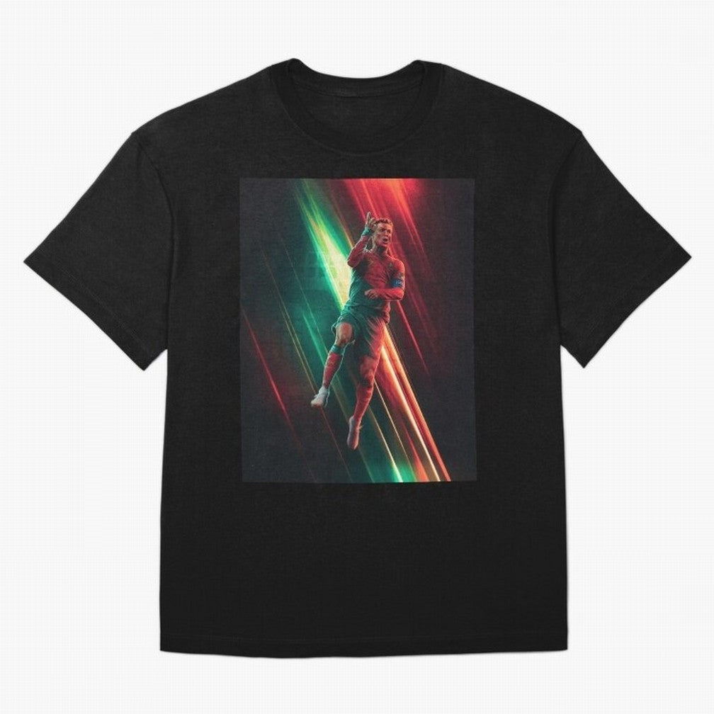 Cristiano Ronaldo Oversized T-Shirt Follow the Final Road of Global Football Passion for FIFA World Cup 2026 Group Stage, Featuring Cristiano Ronaldo, Haaland and CR7, Spain, Supporter Pride, Iconic Celebrations, Legendary Names and Global Match