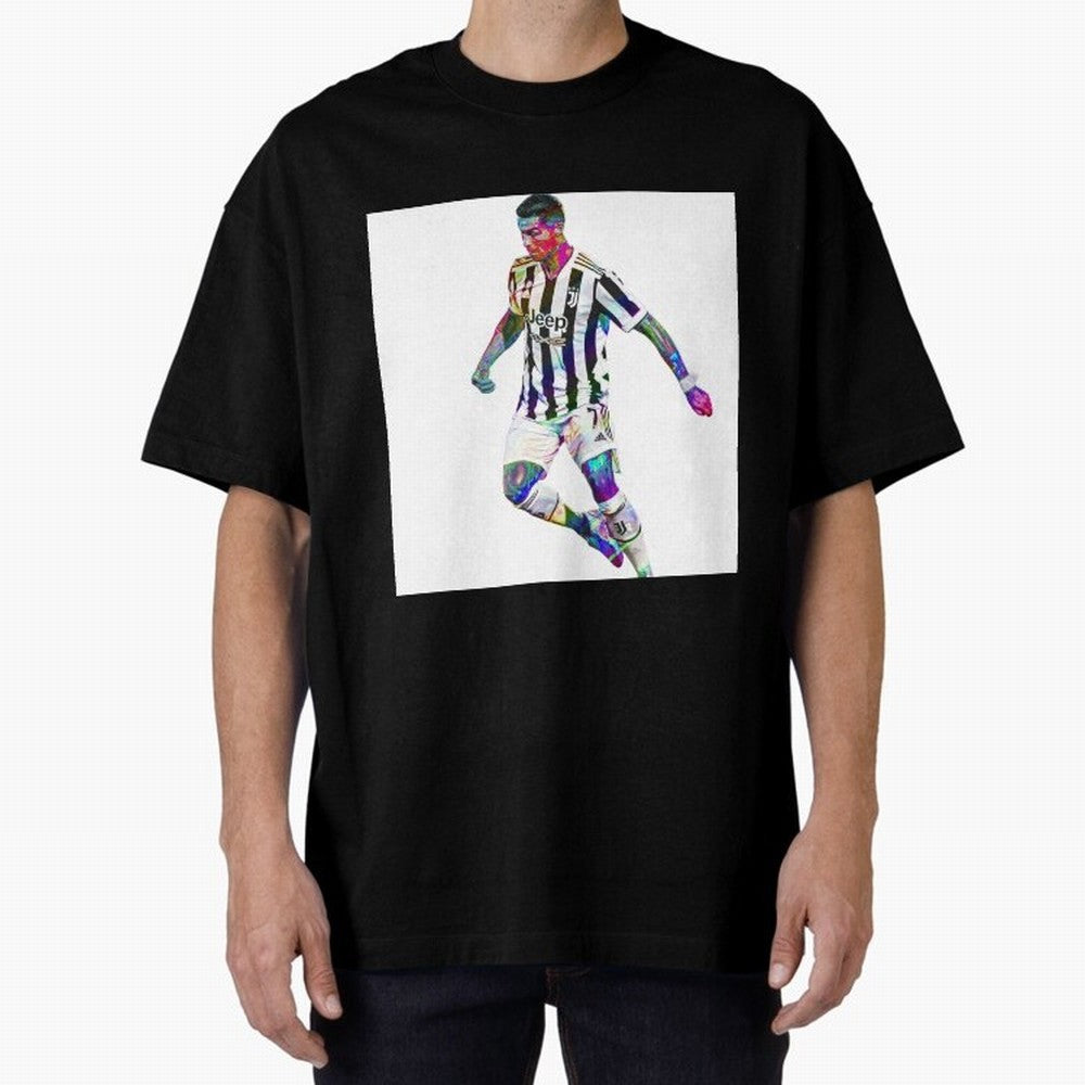 Cristiano Ronaldo art design. Cristiano Ronaldo sketch art Oversized T-Shirt Honor Football Greatness during Match Day Hype around FIFA World Cup 2026, CR7 and Messi, Portugal, Vintage Soccer Flavor, Modern Football Stars, National Flags and Final