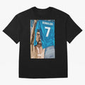 Cristiano Ronaldo art work iPhone Case & Cover| Cr7 gift Oversized T-Shirt Honor Football Greatness during FIFA World Cup 2026 USA Canada Mexico for Fans of Haaland and England, Bringing Stadium Chants, National Pride, Trophy Dreams and
