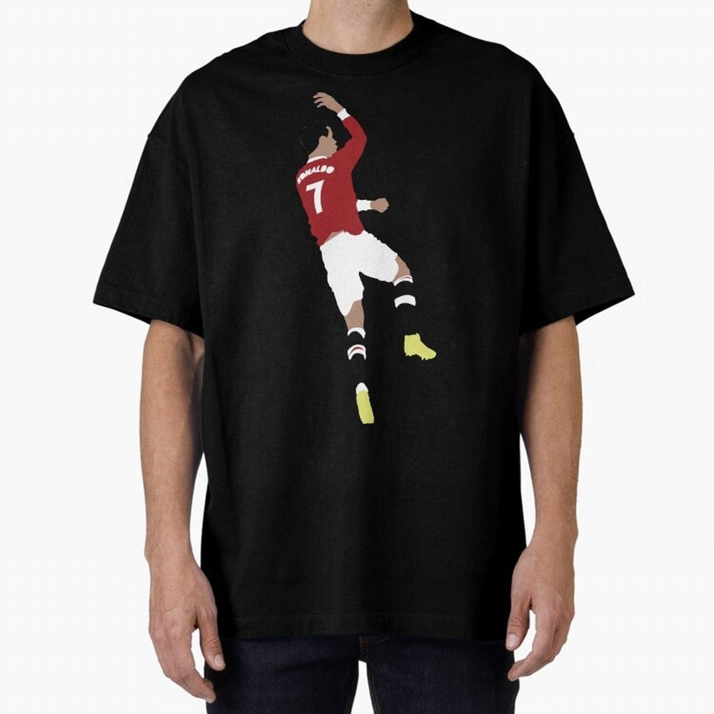 Cristiano Ronaldo Suuii - Design Oversized T-Shirt Wear the Spirit of Global Football Passion for FIFA World Cup 2026 USA Canada Mexico, Celebrating Mbappe and Neymar, Argentina, France and Brazil, Champion Mindset, Group Stage Buzz, Knockout