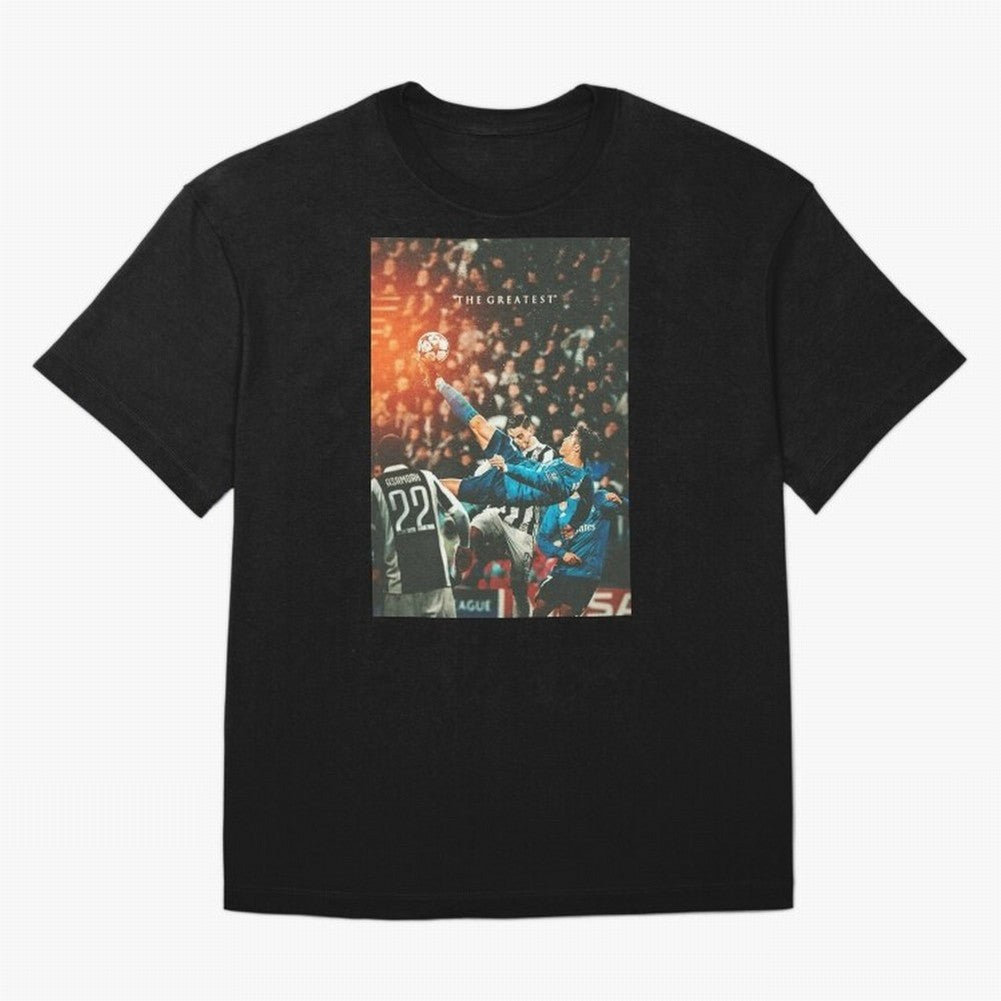 Ronaldo Bicycle Kick Skills Greatest, Ronaldo Gifts, Ronaldo Best Selling , Ronaldo Top Items Poste Oversized T-Shirt Share the Excitement of Match Day Hype around FIFA World Cup 2026 USA Canada Mexico, Mbappe, England, Retro Football Energy,