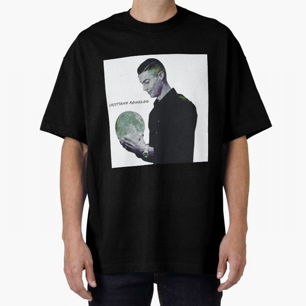 Cristiano Ronaldo art illustration. Cristiano Ronaldo sketch art Oversized T-Shirt Join FIFA World Cup 2026 USA Canada Mexico Spirit, Driven by Germany, Messi, Neymar and Mbappe, Soccer Culture, Superstar Moments, National Team Dreams and