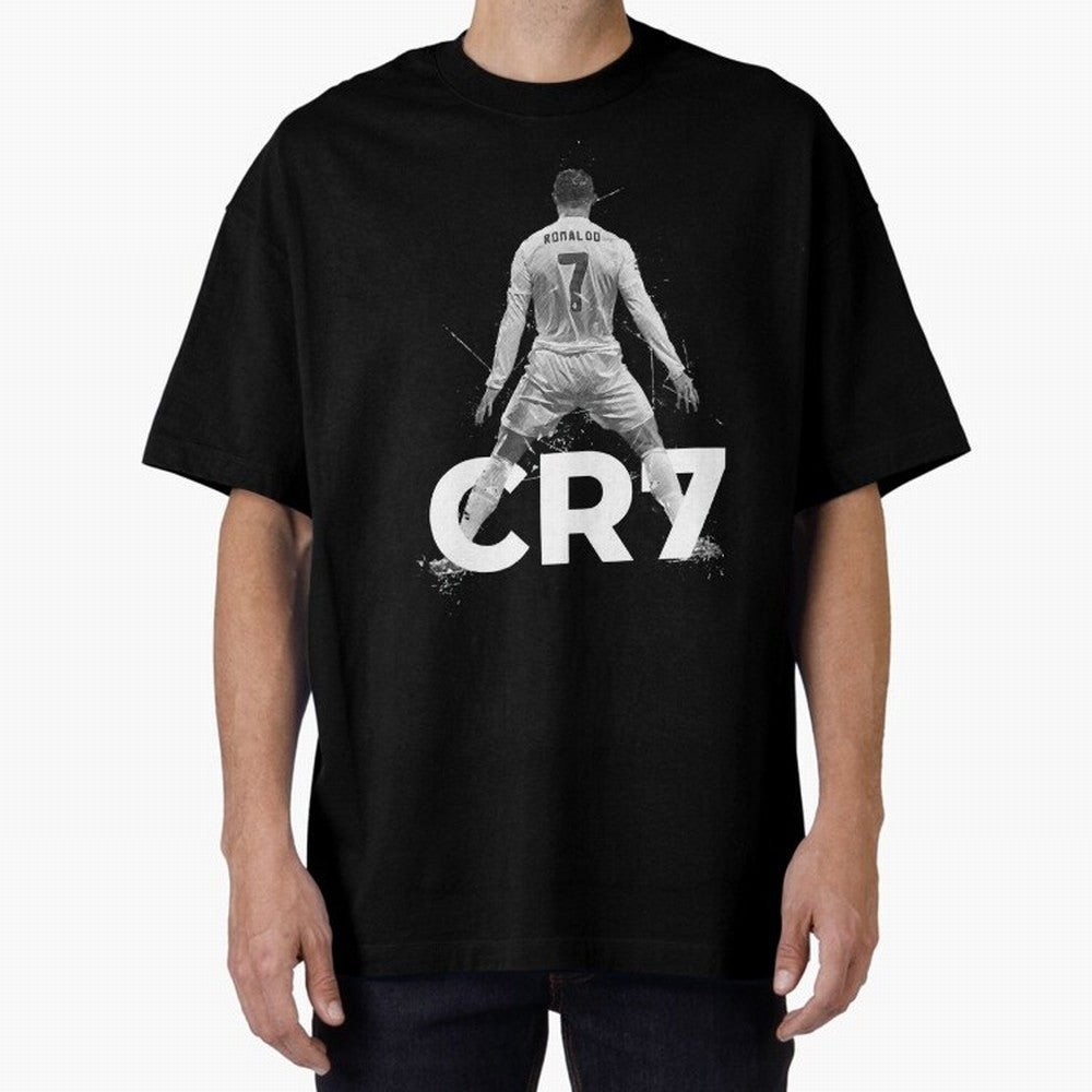 Cristiano Ronaldo Oversized T-Shirt Carry National Pride through FIFA World Cup 2026 with Messi, Neymar and Mbappe, Brazil, Portugal and Argentina Energy, Game Day Rituals, Football Legends, Country Pride and the Road to the Final; Perfect for