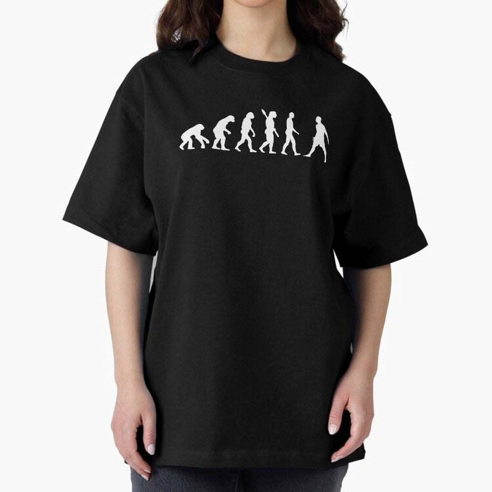 CR7 Mankind evolution Oversized T-Shirt Carry the Dream of the FIFA World Cup 2026 Journey through CR7 Highlights, Portugal, Spain and Germany Pride, Worldwide Fan Energy, Dramatic Goals, Stadium Lights and Championship Celebrations; Ideal for Fans