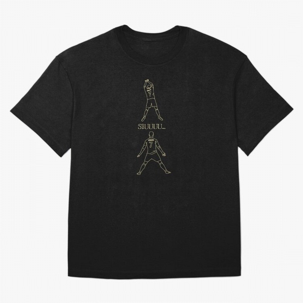 Cristiano Ronaldo siuuu Oversized T-Shirt Upgrade Global Football Passion for FIFA World Cup 2026 USA Canada Mexico, Highlighting Cristiano Ronaldo, Haaland and CR7, Argentina, France and Brazil, Football Festival Excitement, Trophy Ambitions,